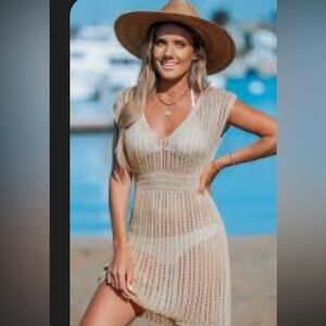 Crochet - Bathing suit cover up - size small